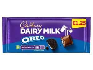 Cadbury Dairy Milk Oreo 17 x 120g £1.25 PM