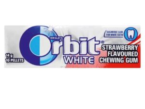 Orbit White starwberry 20x30x14g