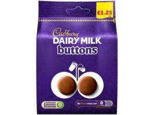 Cadbury Dairy Milk Buttons 10 X 95g £1.25 PM