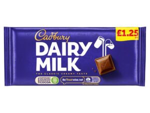 Cadbury Dairy Milk 22 x 95g £1.25 PM