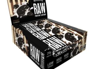 Warrior Raw Protein FlapJak Cookies & Cream 12 x 75g