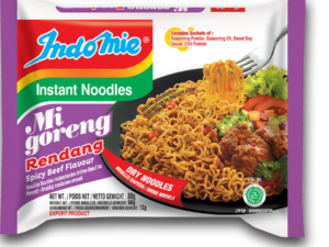 INDOMIE GORENG Beef flavor (RENDANG) 40X91GR